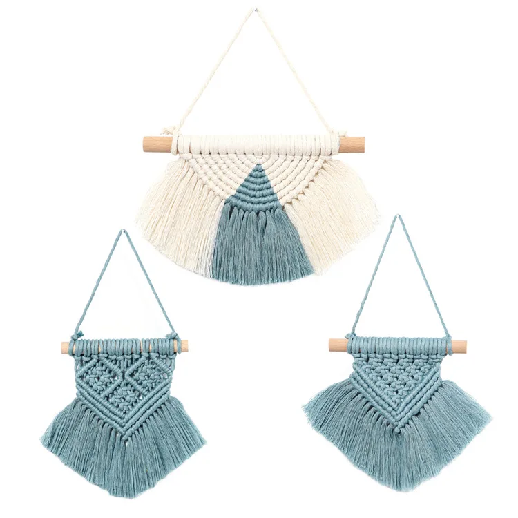 

boho decor handmade nordic home decor minimalist room decor Tcustom woven wall macrame wall hanging tapestry