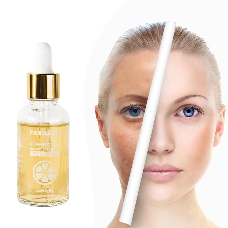 

Hot Sale Fatazen Organic Vitamin C Serum Private Label OEM 100% Natural Facial Vitamin C Serum Skincare Face VC Serum