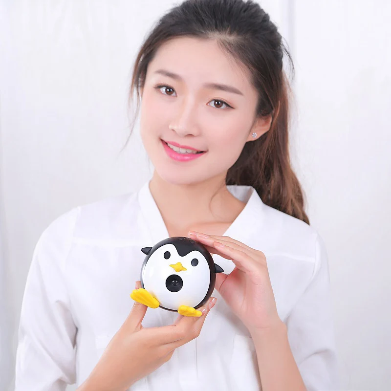 

Cute pet Penguin Micro DLP LED phone Projector Support 1080P HD TF USB AV IOS Android Built-in Battery home theater