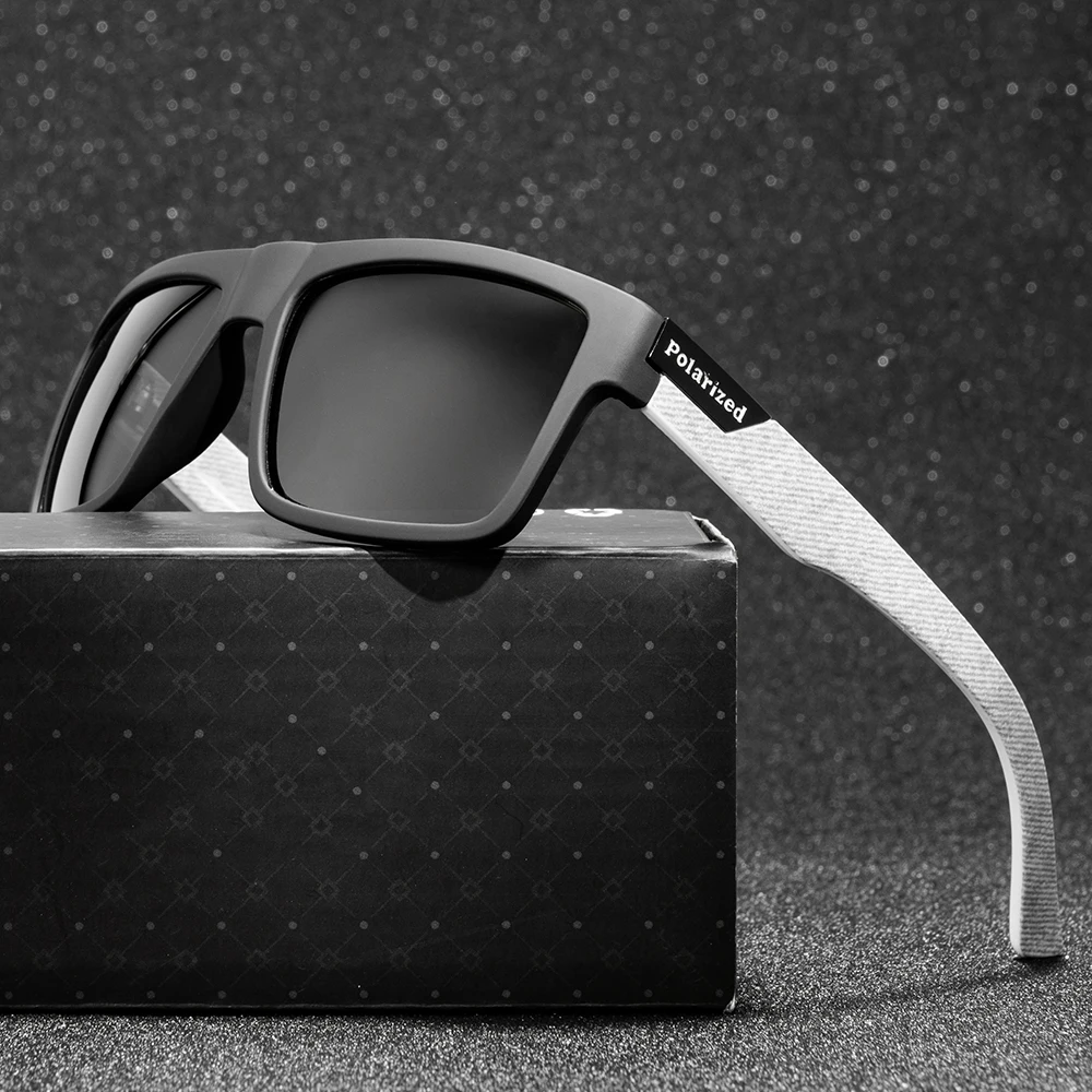 

Mens Sun Glasses Fashion Night Vision Polarized Sunglasses Outdoor Riding Square Windproof Eyewear Sunglasses Sports Men