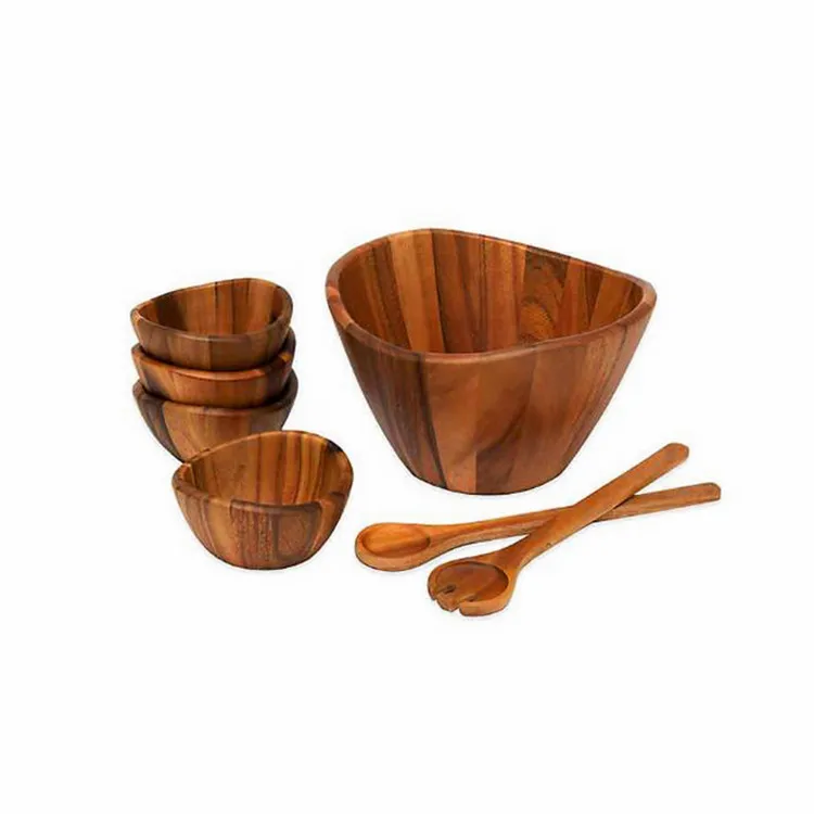 Bamboo Bowl Baby Spill Proof Stay Put Suction Divided Plate Bamboo Bowl And Spoon