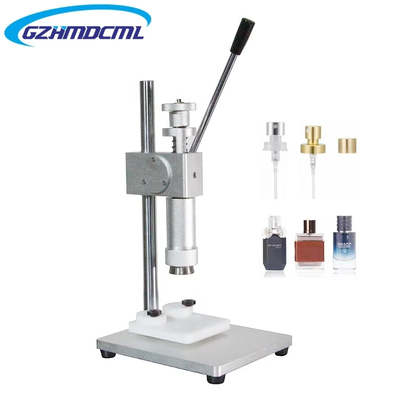 

Perfume Bottle Crimping Machine Vial Crimper Metal Press Machine Perfume Bottle Crimper Spray Crimper