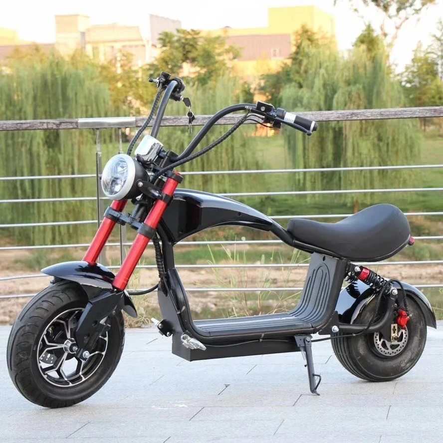 HEZZO eu warehouse 2022 Electric coco city Scooter 2000W 3000W Electric adult halley 20ah long range Eec Coc city coco electric, As picture