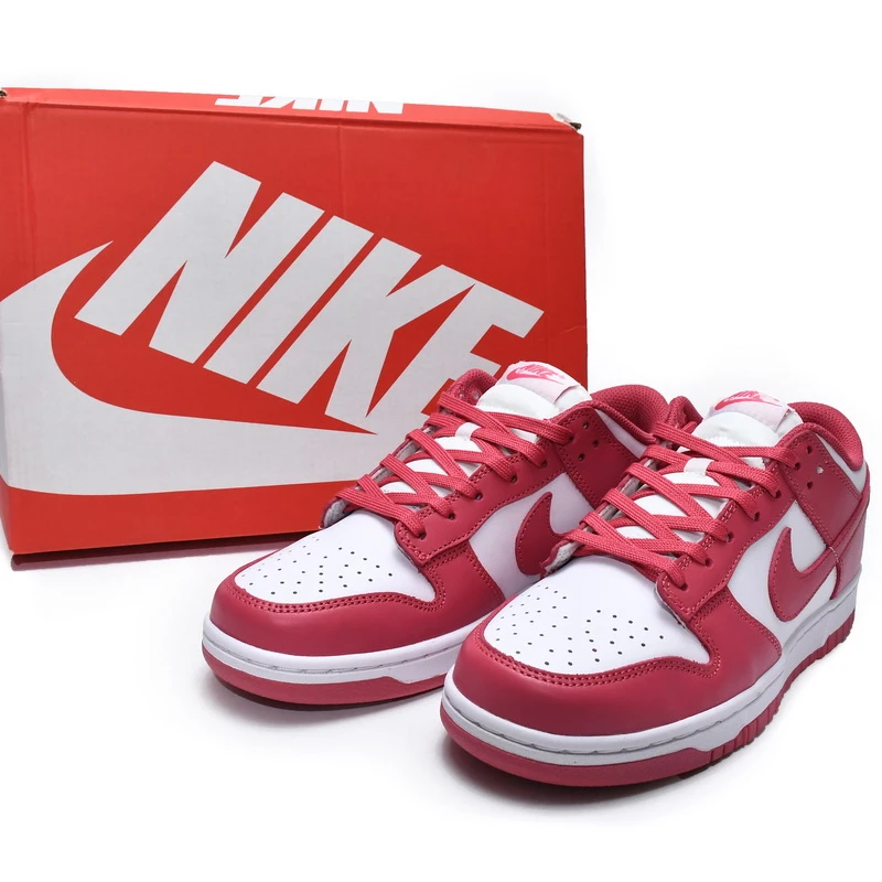 

Nike Dunk Low Rose Pink Wholesale Trendy Original Logo Sneakers Top Quality Lichi Genuine Leather SB Low Dunks