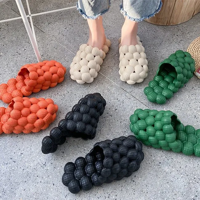 

High Quality Bubble yezzy Indoor Outdoor slippers women Summer Fashion yeezy slides slippers, Picture