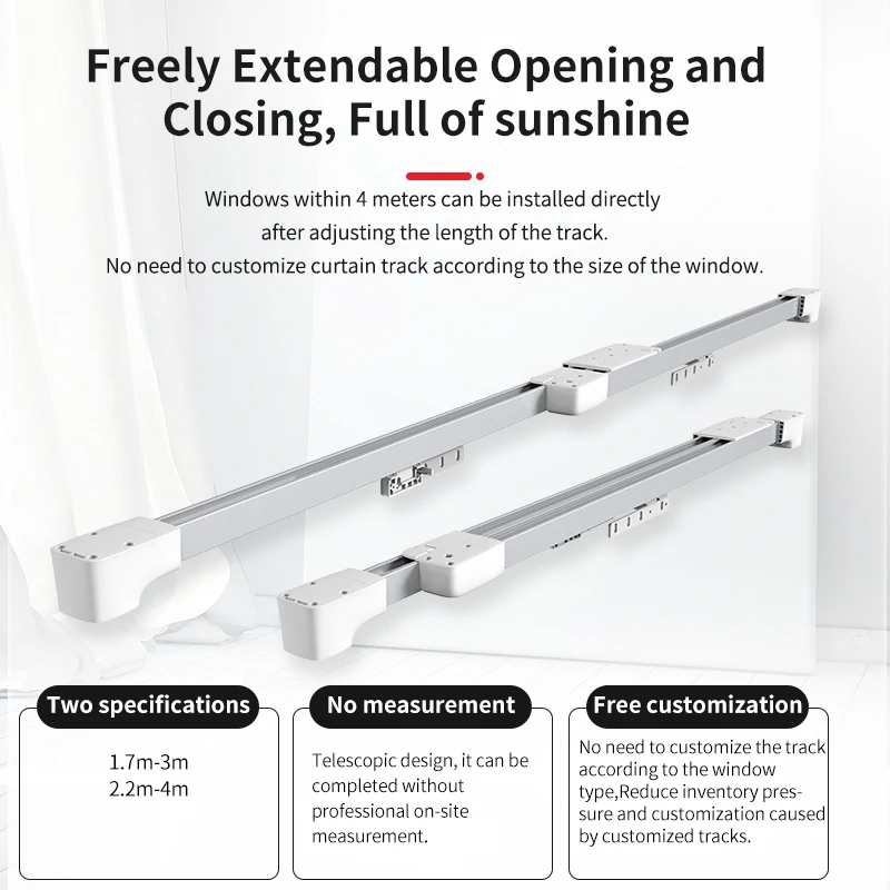 America Curtain Track,Aluminum Curtain Track Rail,Double Curtain Rods