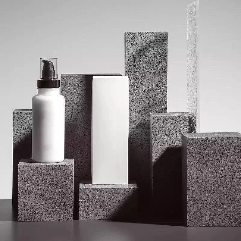 

Yiscaxia Imitation terrazzo geometric photo props mottled cement gray texture board retro photography background