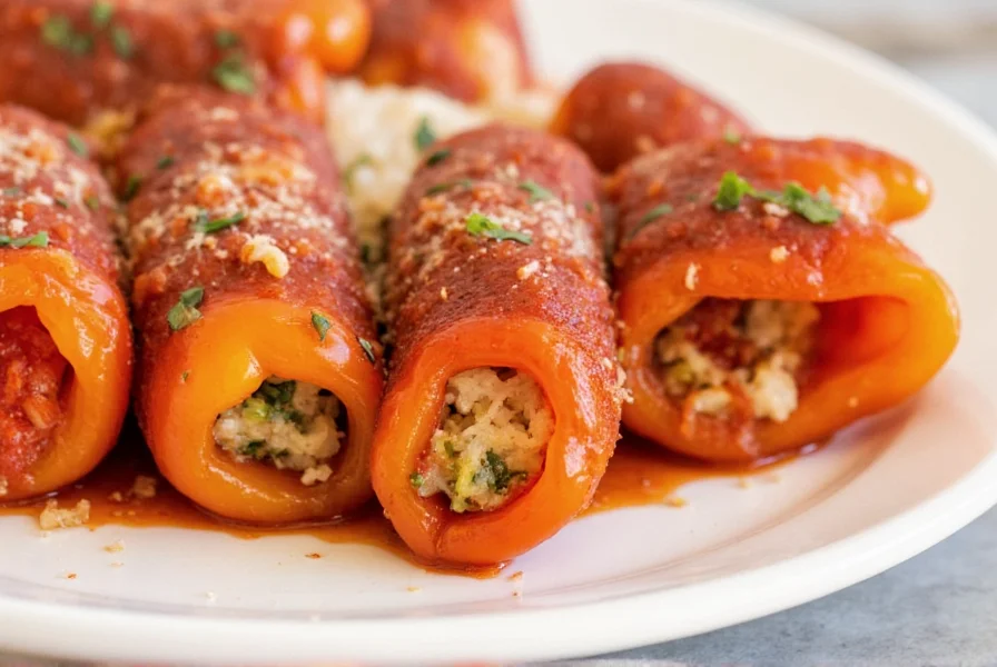 Simple Stuffed Pepper Recipe: 8 Ingredients, 45 Minutes