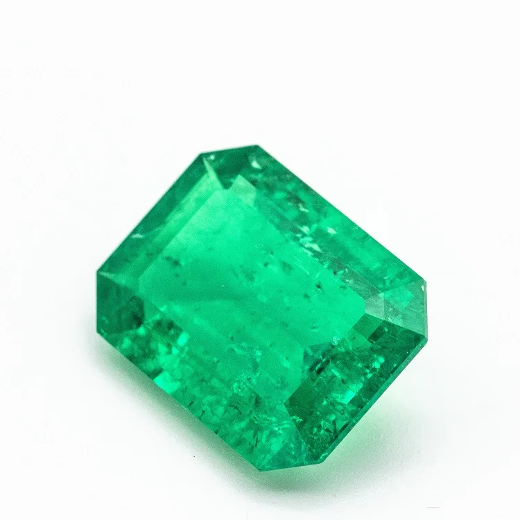 

Lab Created Loose Gemstones 1 Carat Green Color Emerald Stone