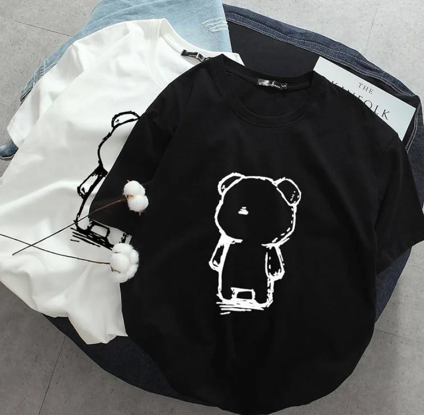 

Customize Color printing 0-neck Cotta Fitness T-Shirt girl and boy clothing