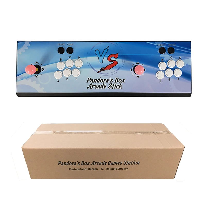 

In Stock Built-In Pandora'S Box 6 Arcade, Classic Arcade Game Machine For Computer & Projector & TV
