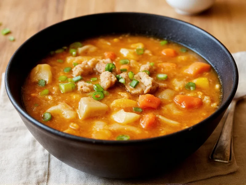 Hot and Sour Soup Calories: Exact Count & Nutrition Facts