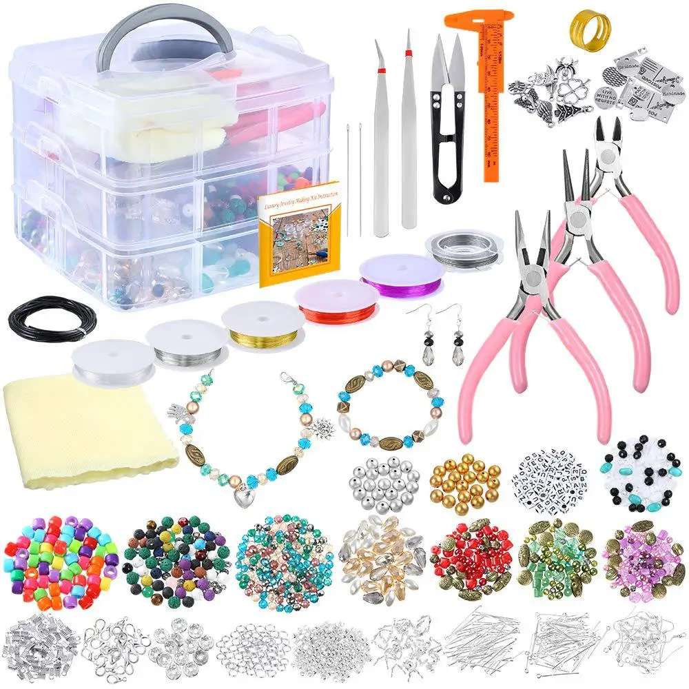 

luxury 2020 new arrived beads for jewelry making DIY tools kit