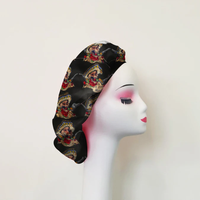 

no moq custom durags and bonnets head band scarf wrap brand luxury logo Satin Silk Hair Bonnet Adults baby durag bonnet custom, Custom deisgns