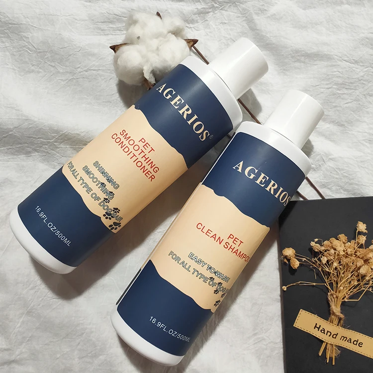 

Private label Parabens Free Organic Fresh flavor Pet Shampoo Moisturizer Dog Shampoo and Smoothing Conditioner