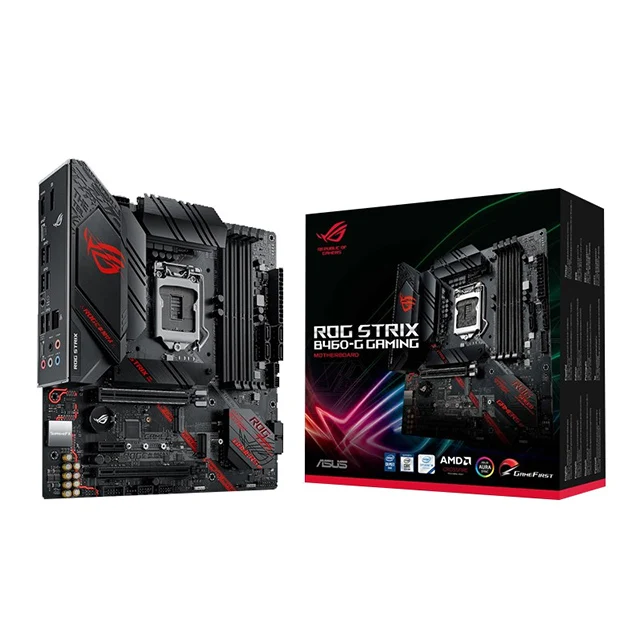 

(ASUS) ROG STRIX B460-G GAMING motherboard supports CPU 10500/10400/10400F (Intel B460/LGA 1200)