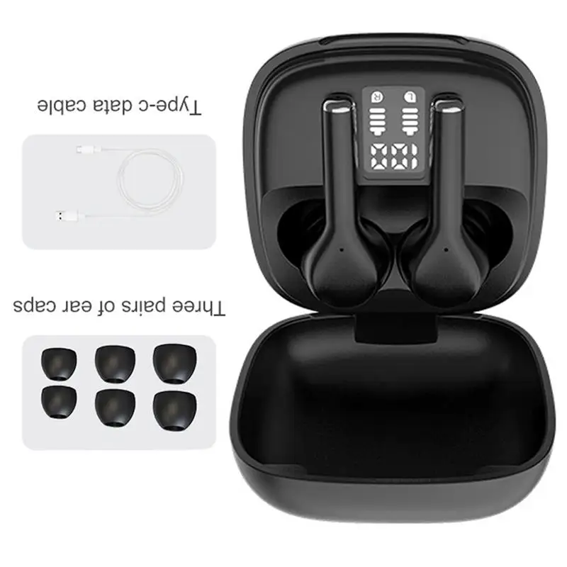 

Dropshipping P69 TWS Wireless Earphone Earbuds Waterproof In-ear Deep Bass 9D HIFI Stereo Sports Headphone Earbuds