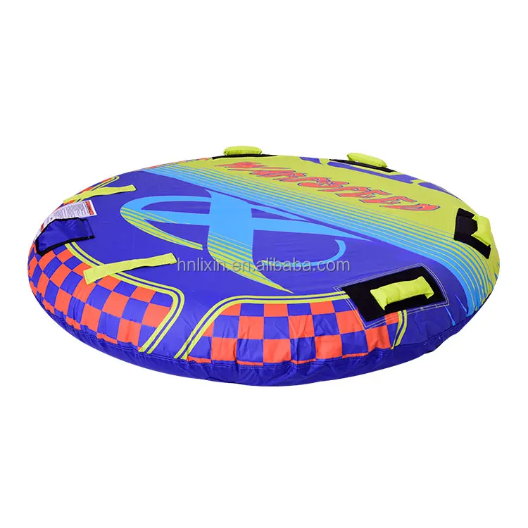 

Factory wholesale 56" 1-2 rider water sport Sea Flying inflatable towable tube 2 person for boat