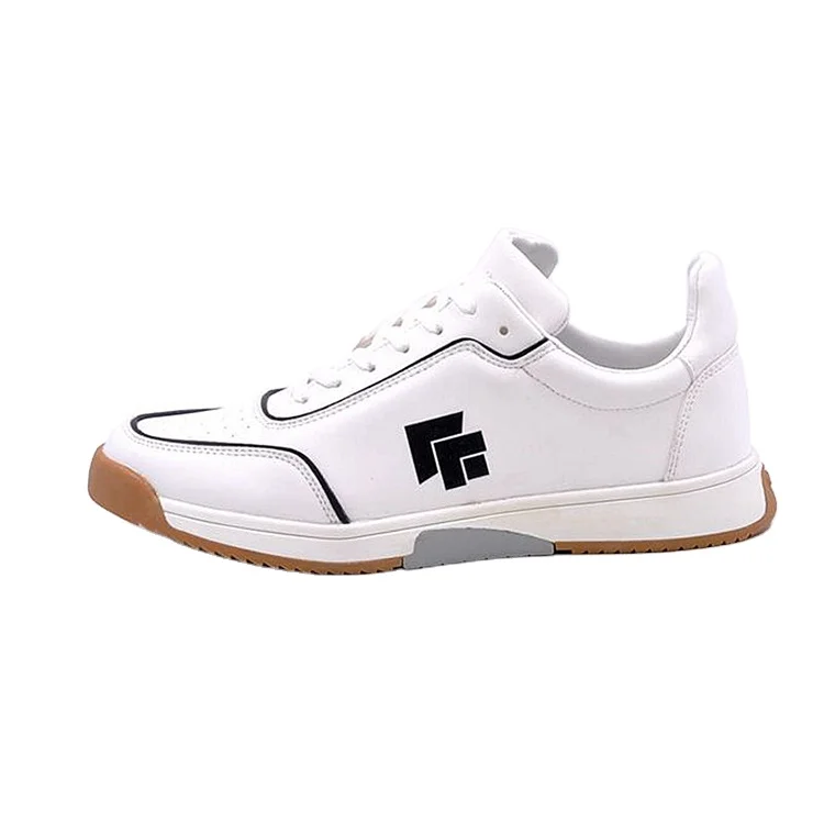 

Hot products sold online anti slip lace up hard-wearing light weight casual sneakers Creative Products casual sho men, Black white