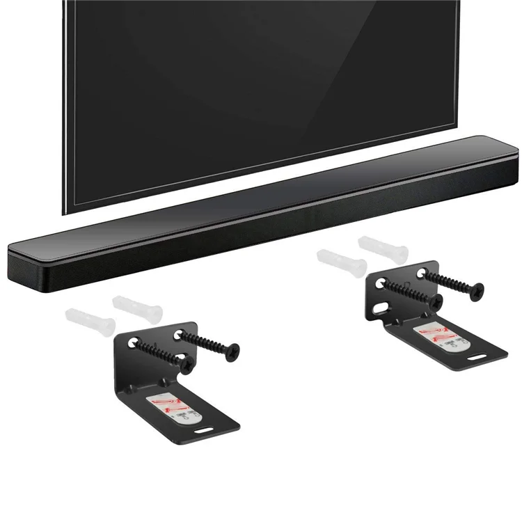 

Wall Mount Bracket fits for Vizio Sound Bar SB2020N-G6 SB2820-E0 SB2821-D6 SB2920-C6 VHT210 VHT510 SB2020N-G6 SB2820-E0 SB2821, Black or commission