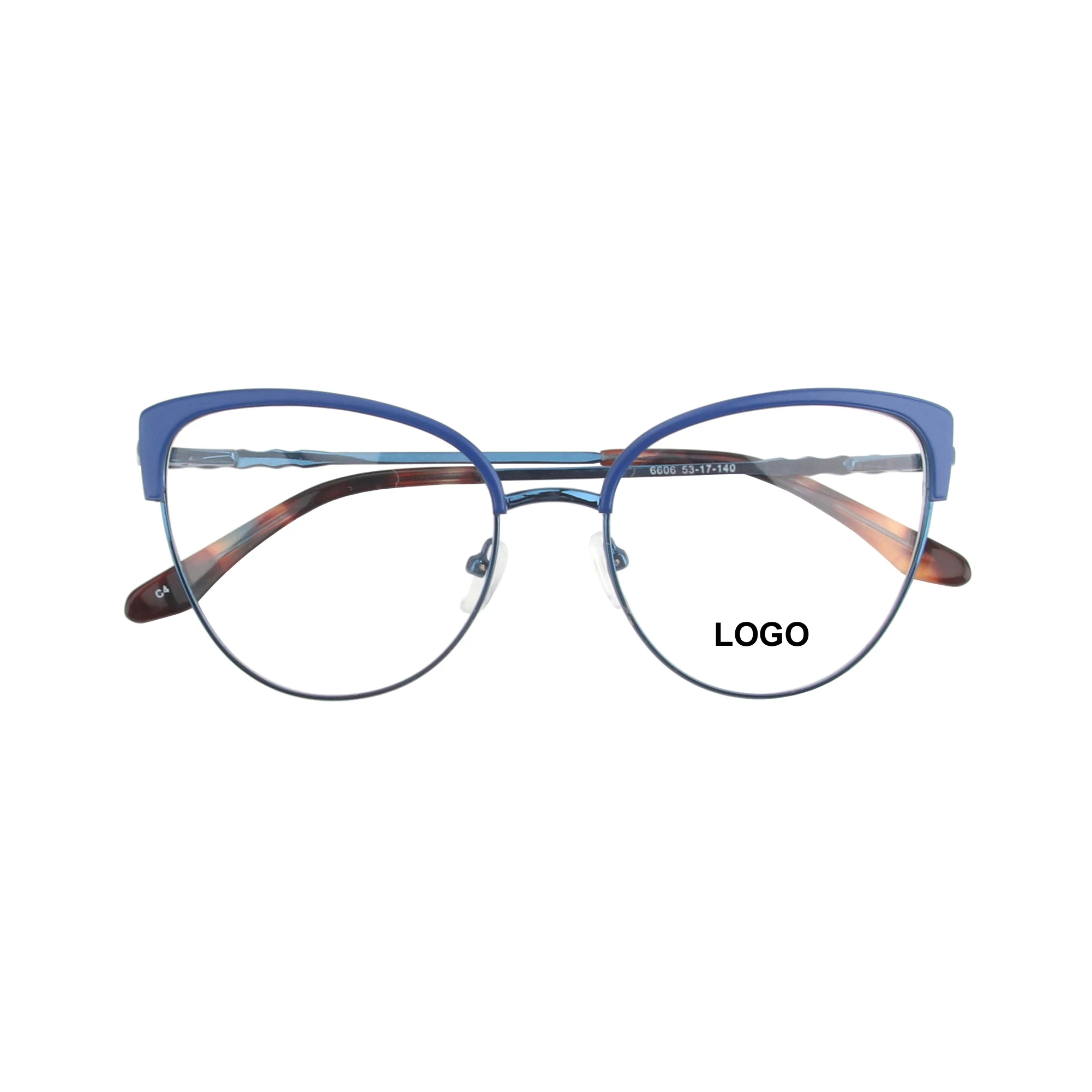 

Metal glasses fashion stainless steel optical frame ready stock eyeglasses