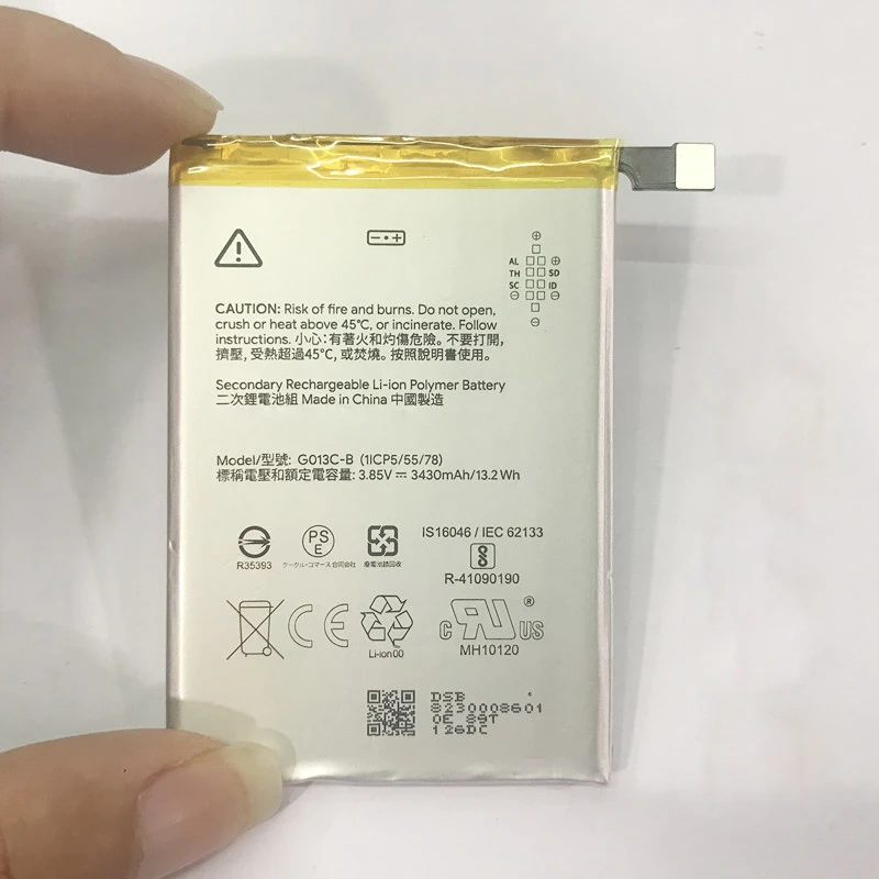 

High quality original G013C-B mobile phone battery for Google Pixel 3XL G013C-B 3 XL cell phone battery