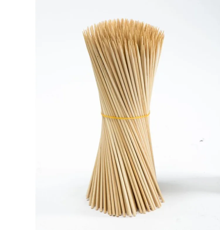 

Popular Disposable Barbecue Bamboo Skewer, Natural/bleached
