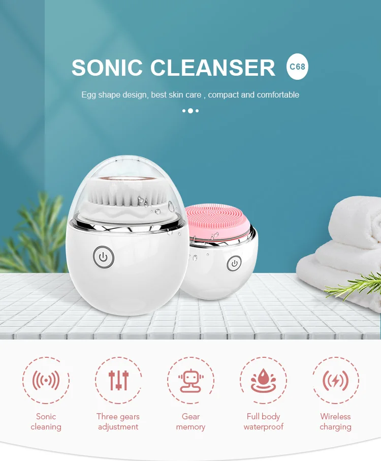 Aifree New Product Beauty And Personal Care Silicone Facial Cleansing