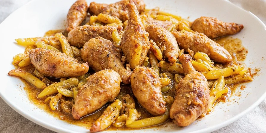 Za'atar mixed with minced garlic cloves