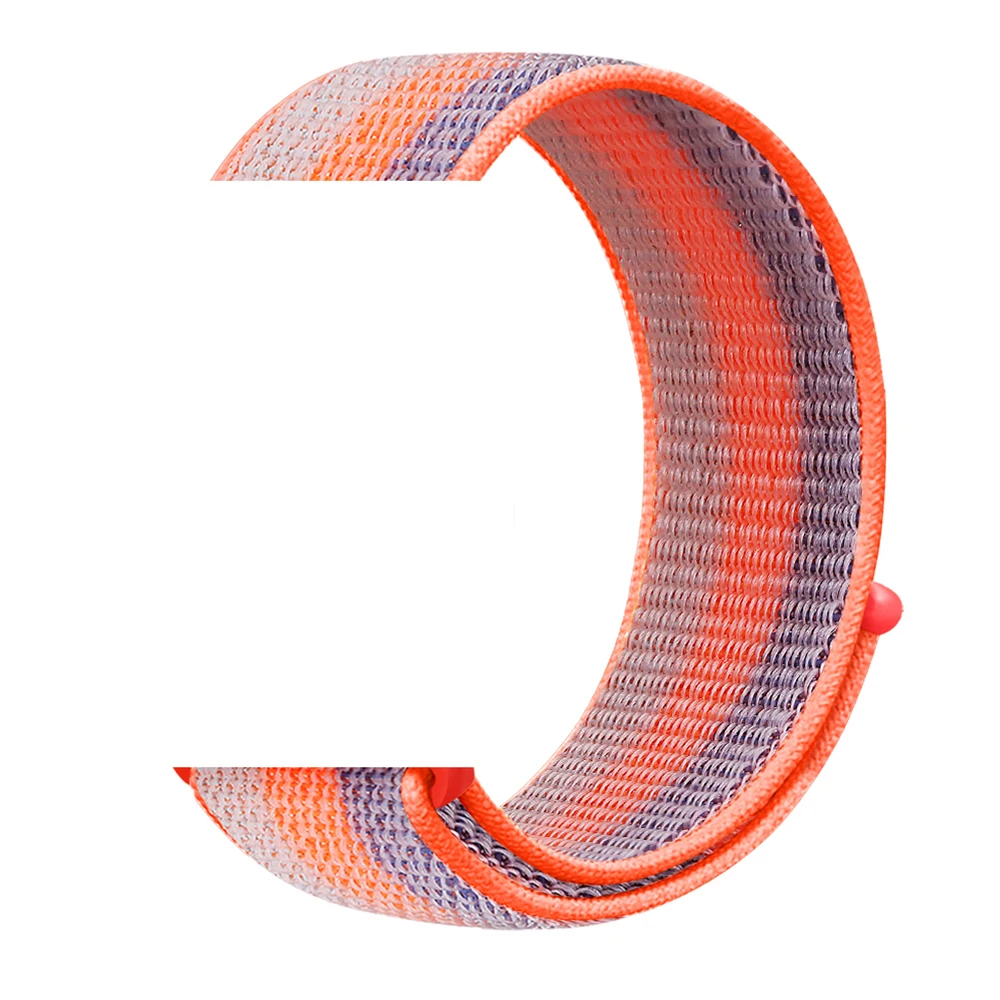 

ShanHai For iWatch Apple Watch Series 5 4 3 Woven Nylon Fabric Wrist Strap Band Breathable Men Women's Bracelet Wrist Strap, Multi-color optional or customized