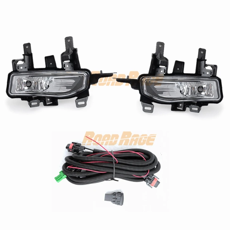 Fog Lamp Driving Lights For Nissan Qashqai W/ Bulb + Switch + Wire