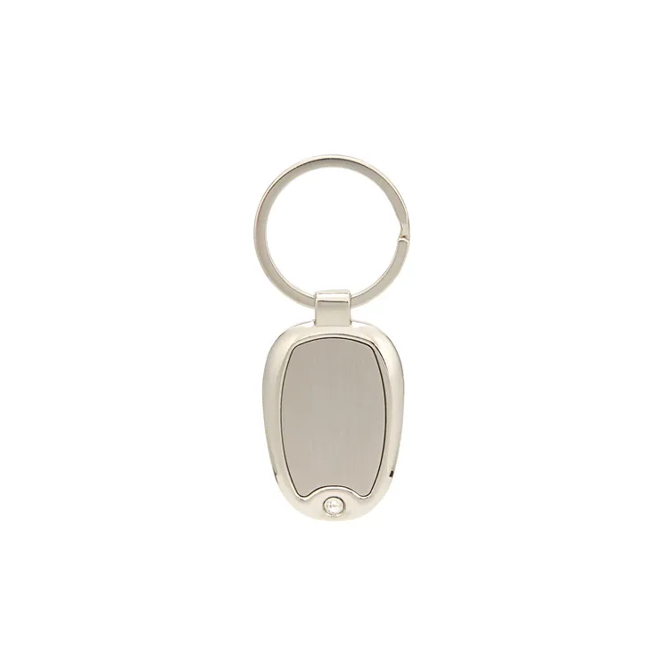 

Wholesale Custom Logo Keychain Round Metal Keychains Blank Keychain, Picture