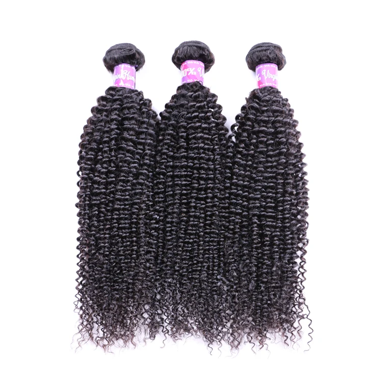 

100% Unprocessed Human Hair Weaves Bundle10A Kinky Curly Brazilian Human Hair Bundles Kinky Curly Hair With Closure And Frontal