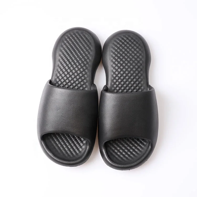 

chinese slippers Summer Casual Slides Lightweight Indoor Slippers Slide bathroom Women Sandals EVA slippers men, Red