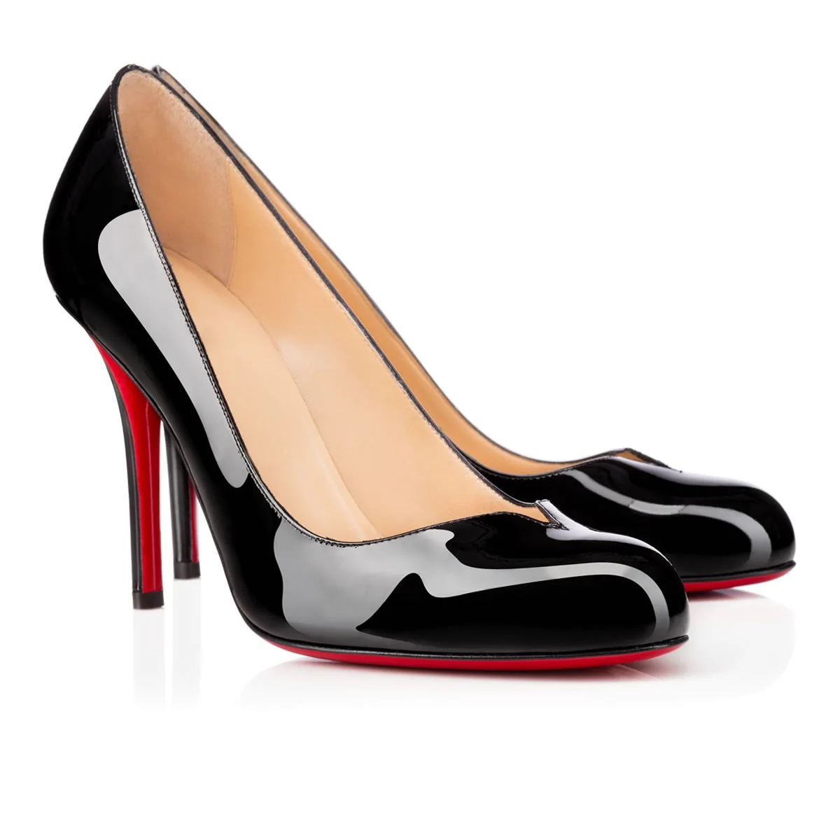 

New Design Nice High Heels Red Bottom Genuine Leather Women CL Dress Casual Sandals Plain Summer Light Luxury Lady Heel Shoes