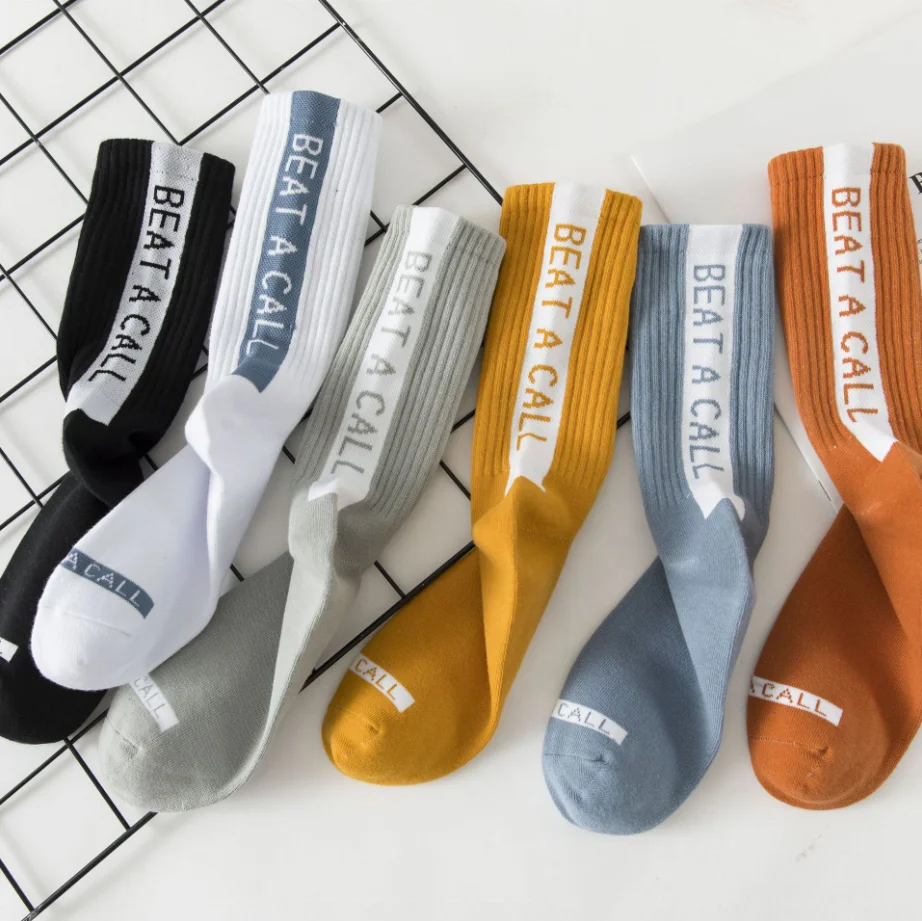 
custom fashion basketball high street wear socks men top quality 