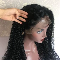 

Hot Sale European Human Hair Women Short Curly Full Lace Wig Large Stock On Line