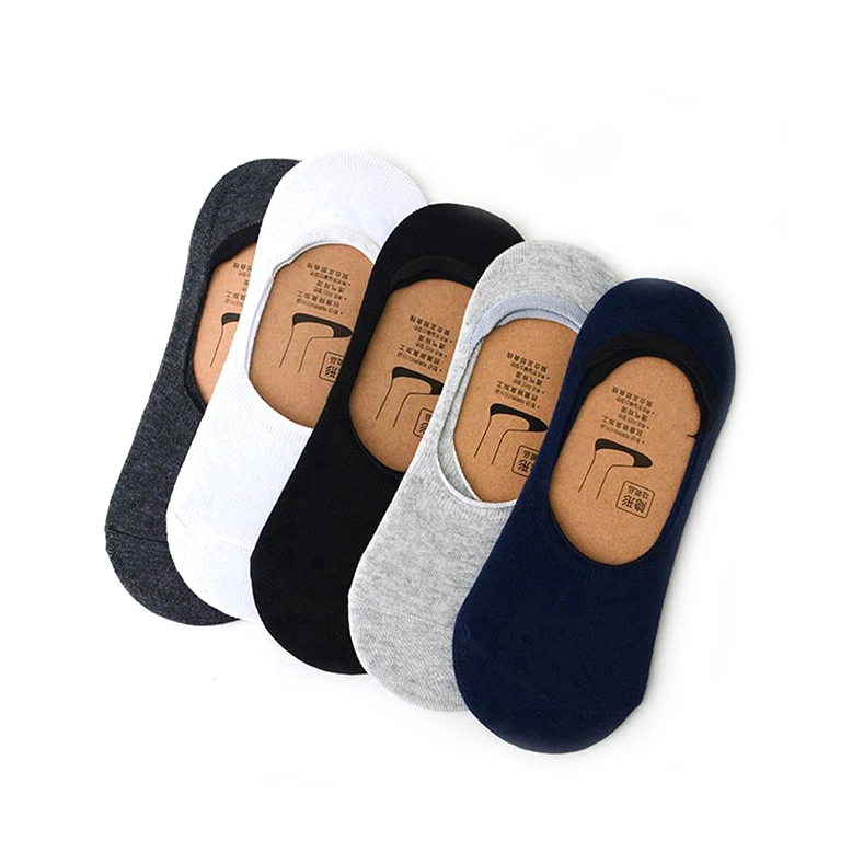 

custom cotton white black footie secret no show invisible hidden boat low cut men socks ankle, Custom color