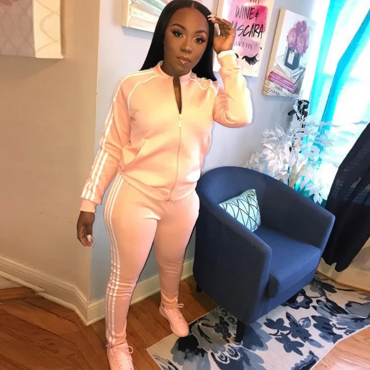 

Wholesale Sweatsuit Cotton Sweat Suits Jogging Set Tracksuits For Women
