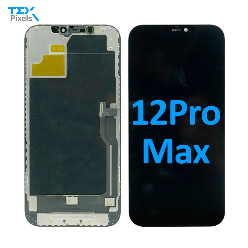 

Lcd Screen 12 Pro Max OLED Display Touch Digitizer OEM Replacement Quality Assurance for iPhone 12 Pro Max