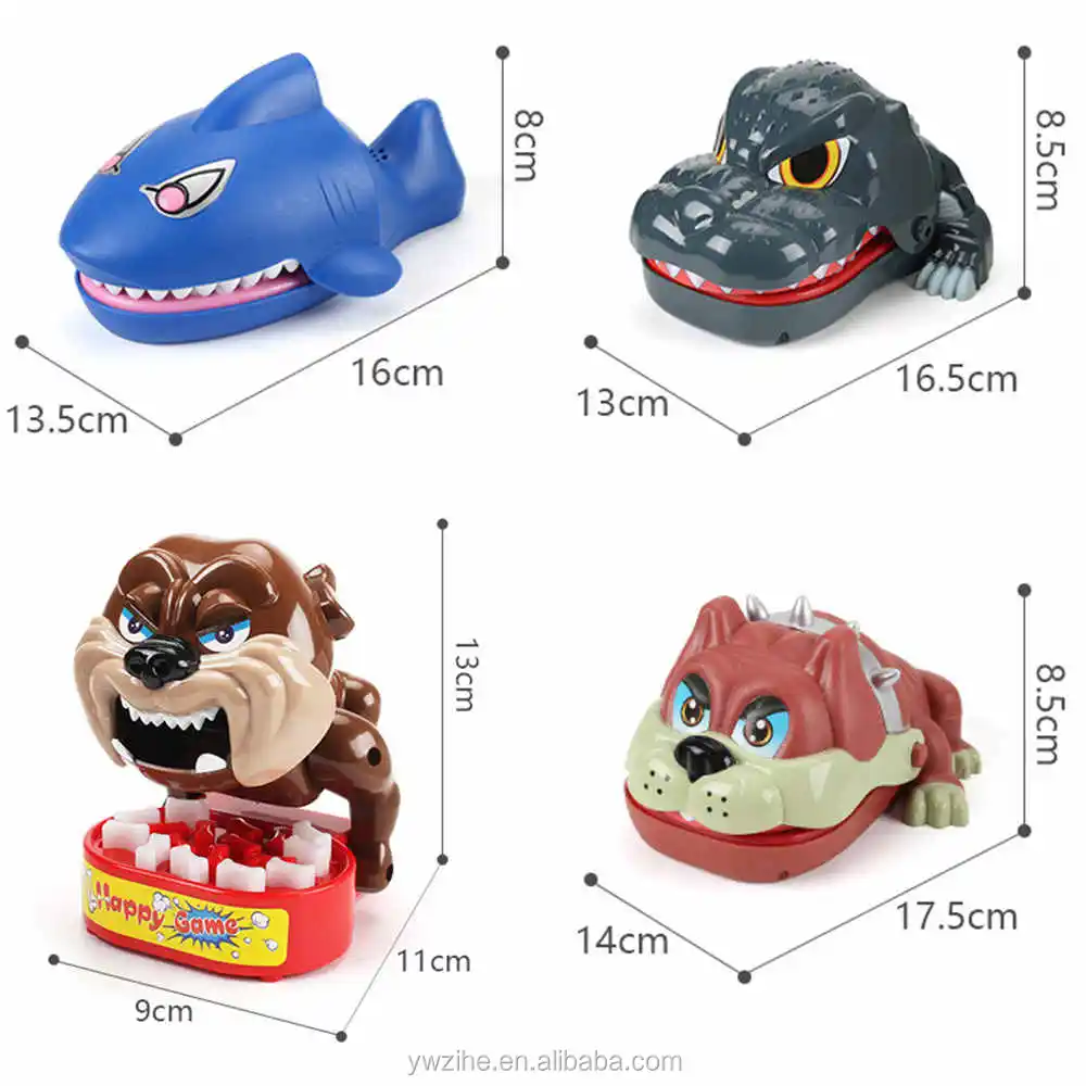 Mouth Dentist Bite Finger Game Novelty Jokes Kids Cartoon A Trick 