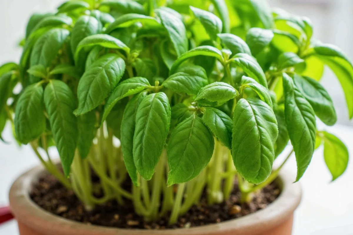 how much water does a basil plant need