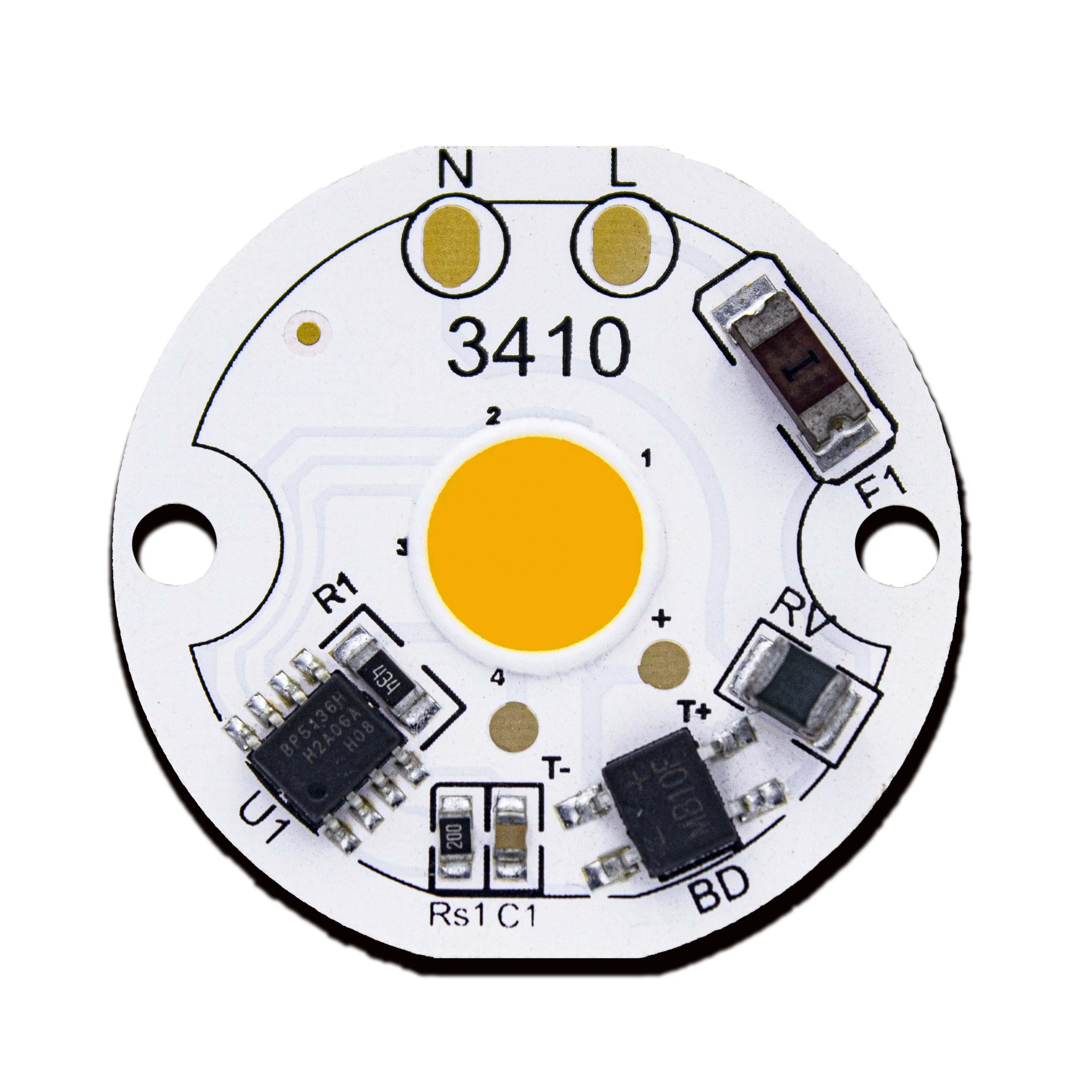 AC COB module  7W  220V  High efficiency  CE ROHS 2700~6500K Aluminium