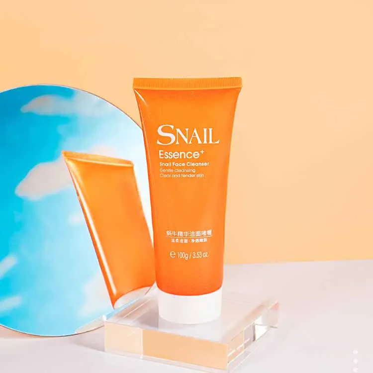 

OEM/ODM Images Snail Facial Cleanser For Skin Care Moisturizing Nourishing Hydrating Deep Cleansing Cleanser