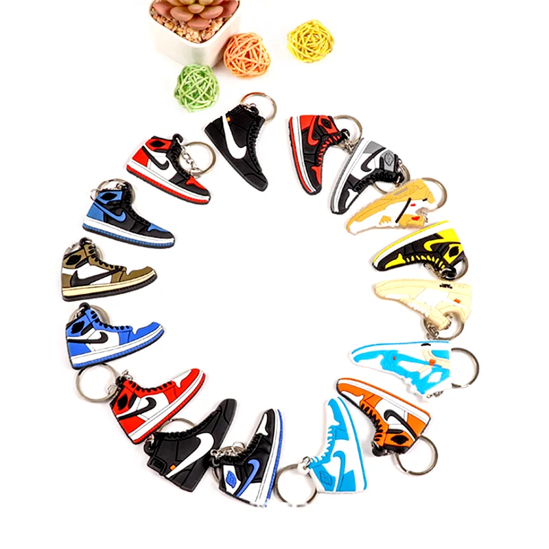 Mini Nike Aj Keychains Personalized Nba Basketball Shoe Key Chain