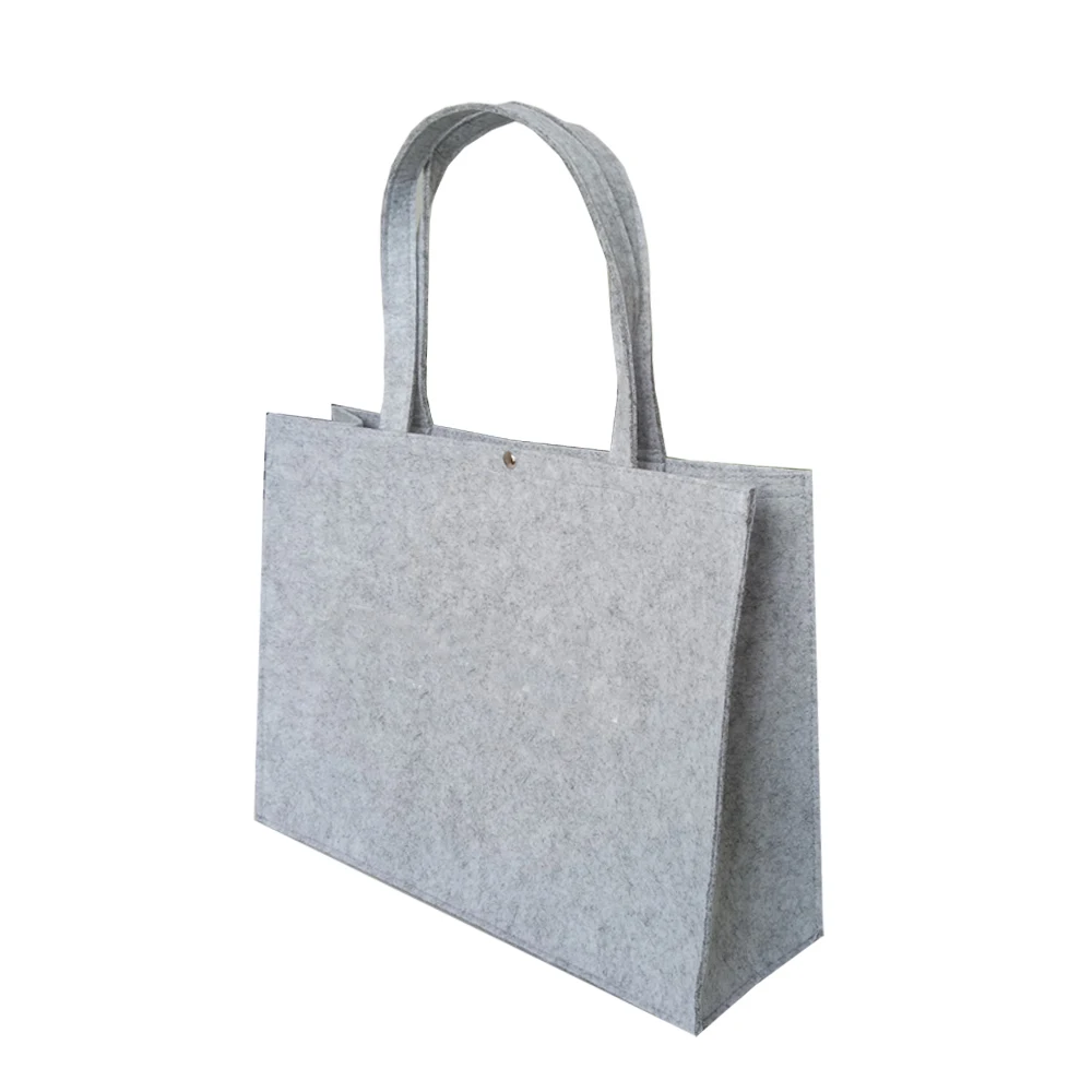 

Felt Tote HandBag Wholesale Felt Shopping Bag, Grey or any color can be customized