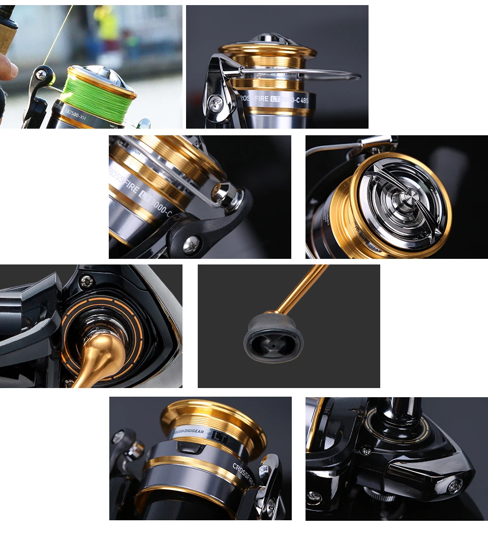 Original Daiwa Crossfire Lt Spinning Fishing Reel 1000 00 3000 4000 5000 6000 Buy Fishing Reel Daiwa For Freshwater Saltwater Reel Japan Daiwa Wholesale Daiwa Reel Pesca Product On Alibaba Com