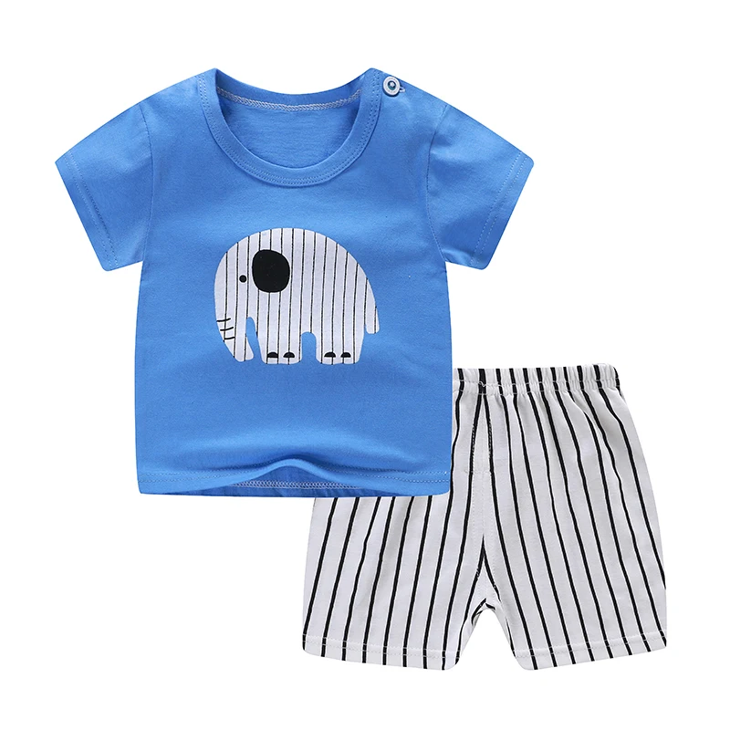 

Leisure Summer Wear Lovely Printed 100% Cotton Sleeping Wear Children Clothes, Picture shows