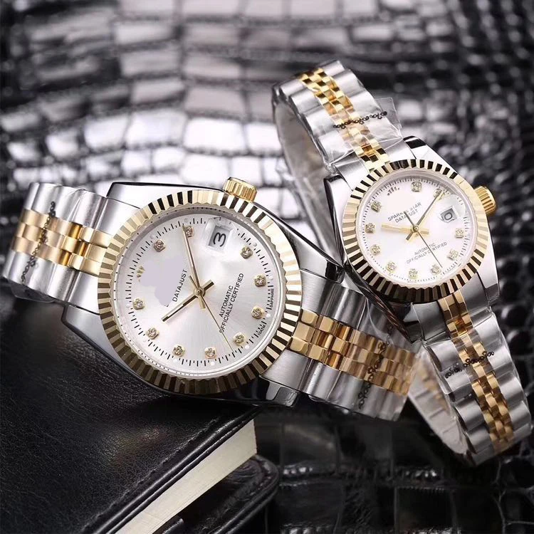 

28mm Swiss Movement Waterproof Stainless Steel Automatic Mechanical datejust Rolexables Watches For Women