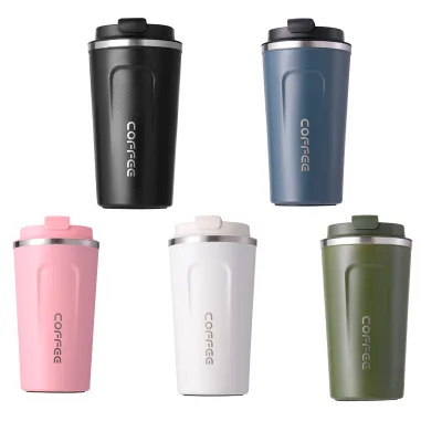 

Flypeak Logo Custom 380ml 510ml Double Walled Stainless Steel Travel Coffee Mug Vacuum Insulated Reusable Coffee Tumbler Cup, Customized color